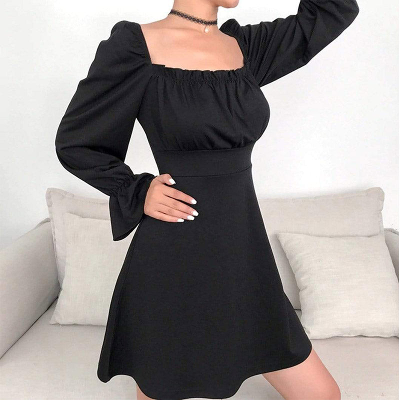Perfect Mistake Lace Up Dress
