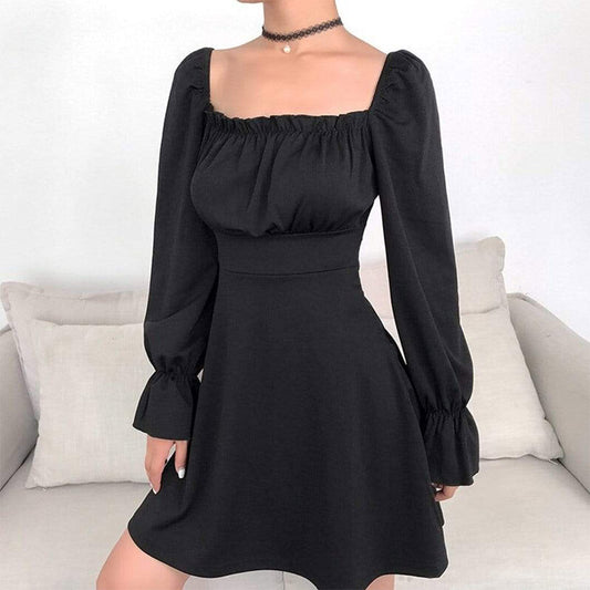 Perfect Mistake Lace Up Dress