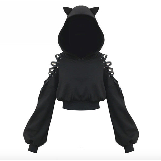 Miss Catty Cat Ear Hoodie