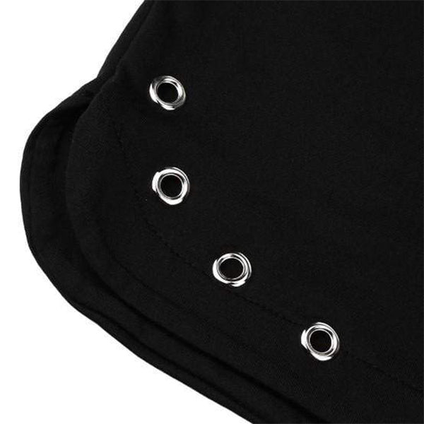 Gothic High-Necked Long Sleeve Dress