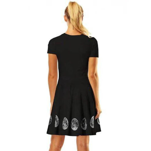 Gothic Witch Moon Dress