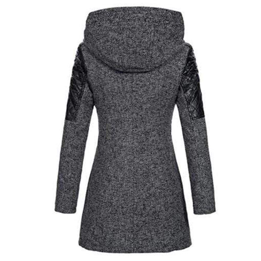 Darkness Zipper Slim Coat