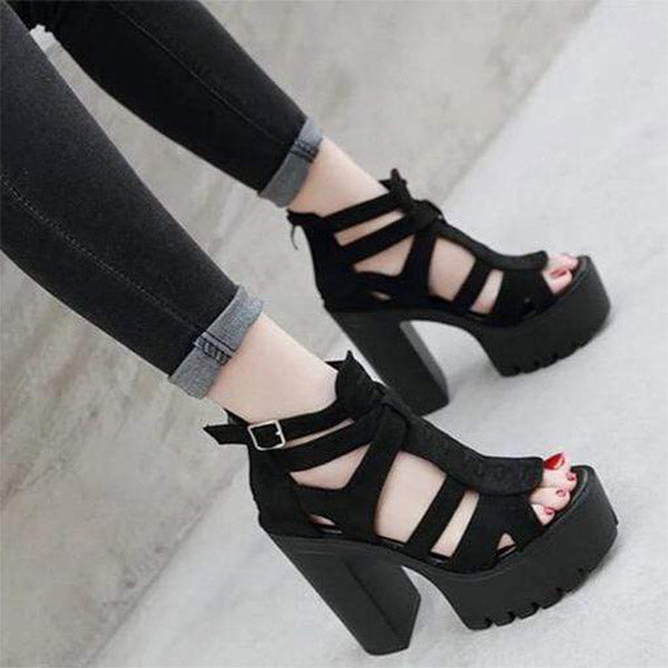 Lux Night Velvet Sandal