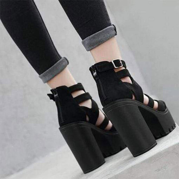 Lux Night Velvet Sandal