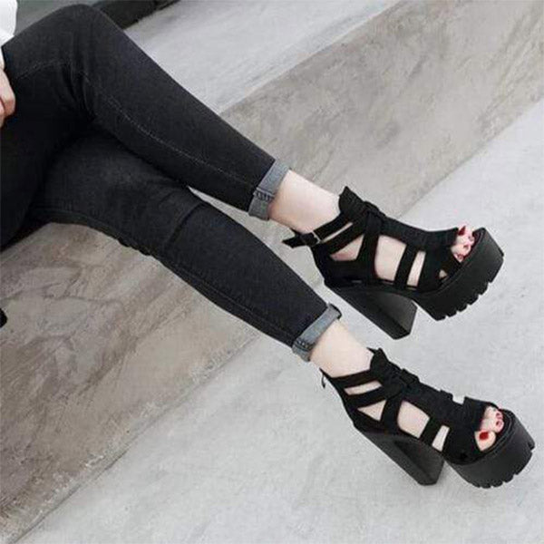 Lux Night Velvet Sandal