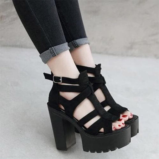 Lux Night Velvet Sandal