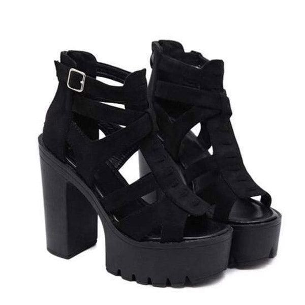Lux Night Velvet Sandal
