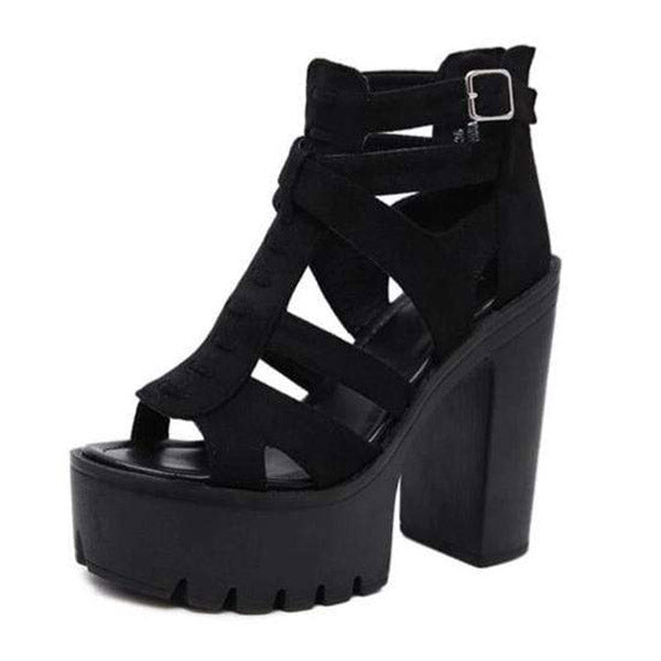 Lux Night Velvet Sandal