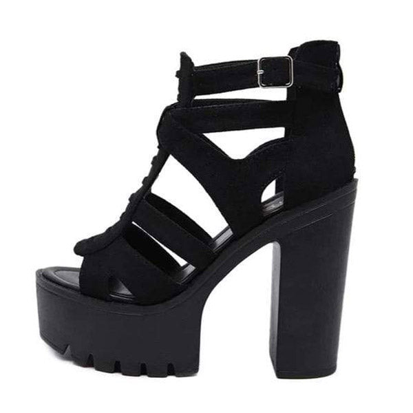 Lux Night Velvet Sandal