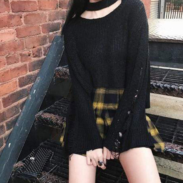 Gothic Harajuku Pleated Skirt
