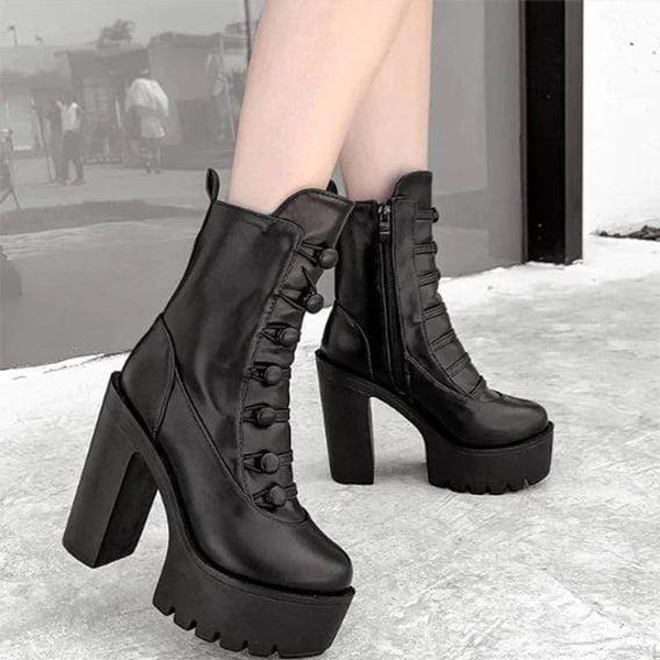 Hateful Prayers Platform Boots