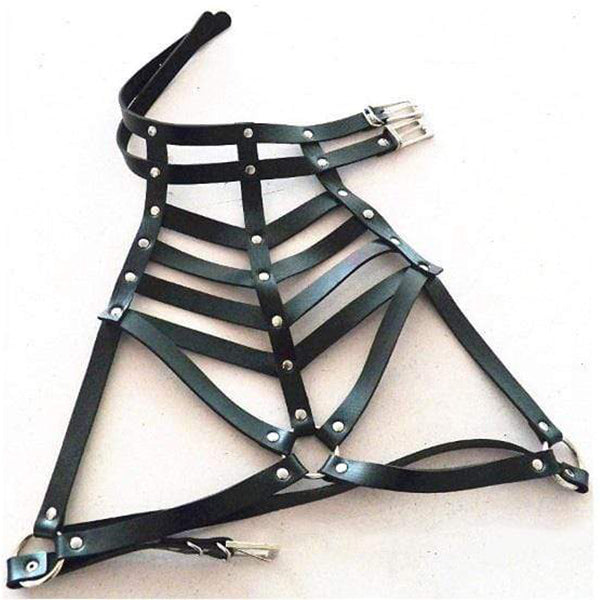 Body Cage Leather Harness