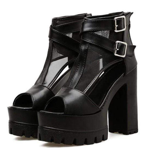 CARLA Gothic Cover Heels Platform Shoes