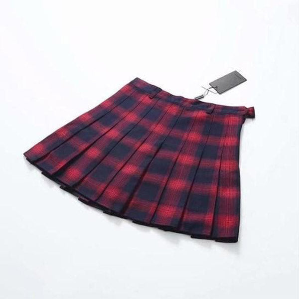 Gothic Harajuku Pleated Skirt