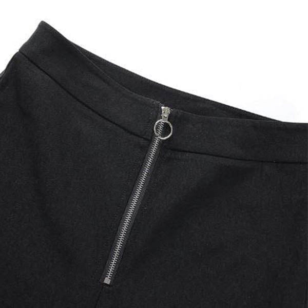 Gothic Pentagram Hollow Out High Waist Pants