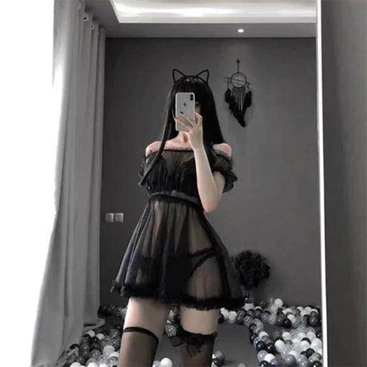 Princess Mesh Sleepwear Goth Lingerie