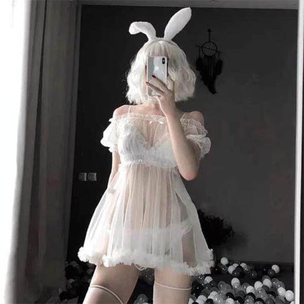 Princess Mesh Sleepwear Goth Lingerie