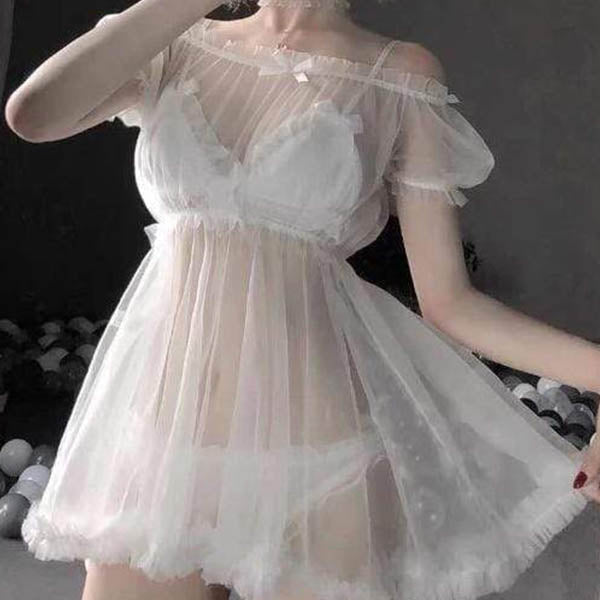 Princess Mesh Sleepwear Goth Lingerie