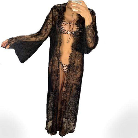 Sea-side Grave Knit Cover-Up