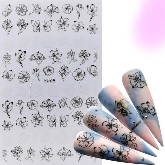 Stylish Assorted Nail Art