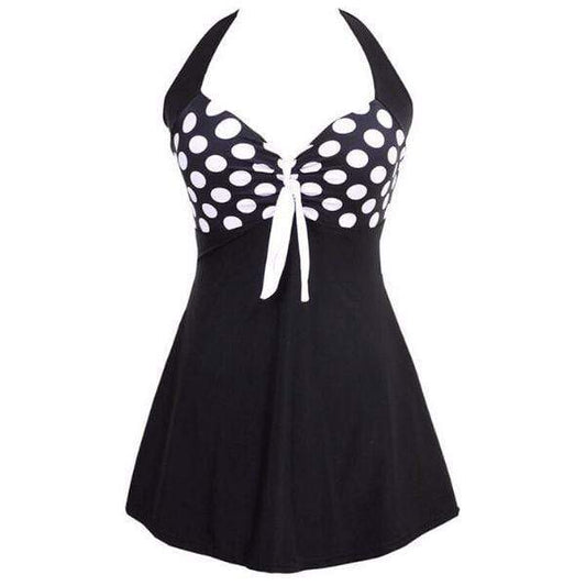 Good Manners Polka Dot Swimsuit
