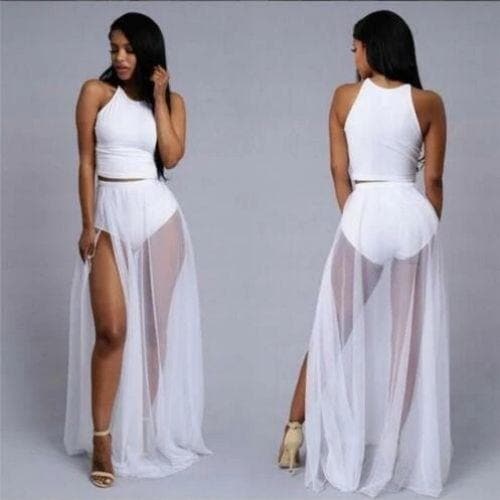 Flown Away Gothic Long Skirt