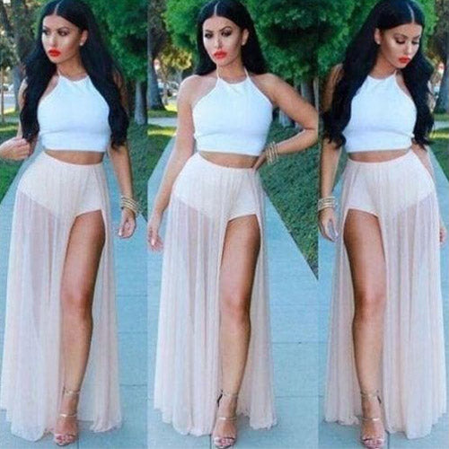 Flown Away Gothic Long Skirt