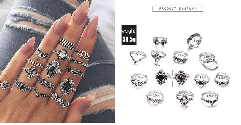Superstitious Bohemian Ring Sets