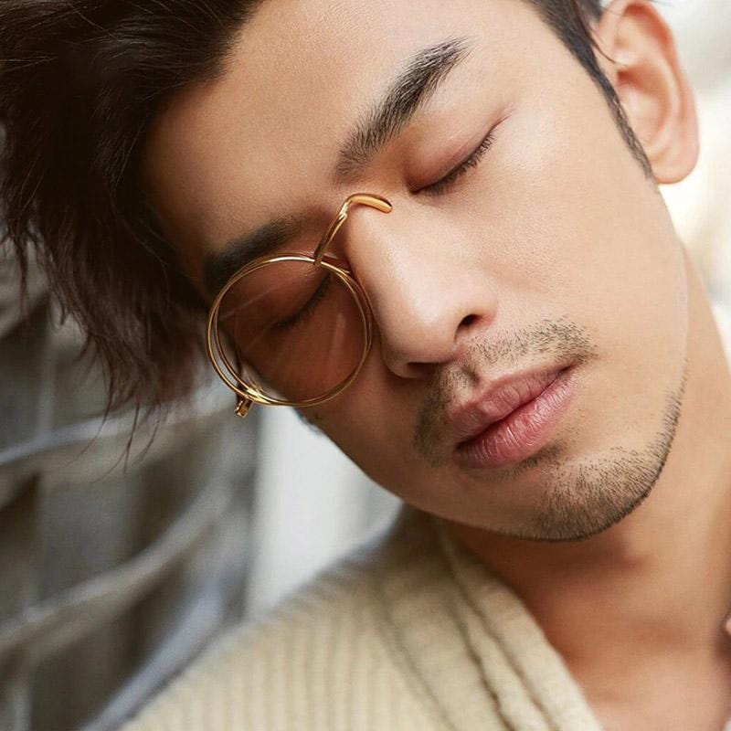 Half Eye Round Glasses
