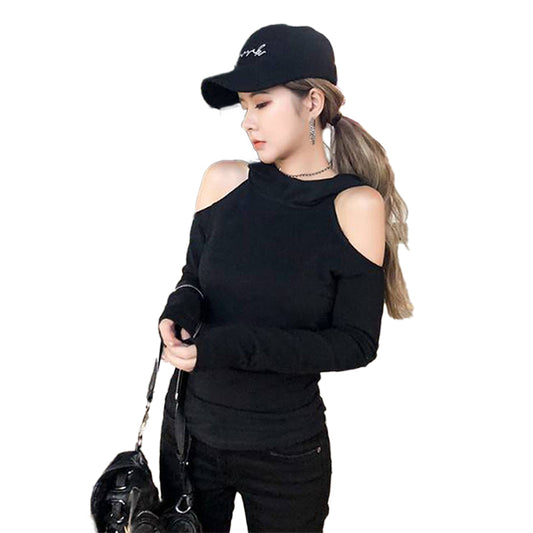 Exposée Cold Shoulder Hoodie