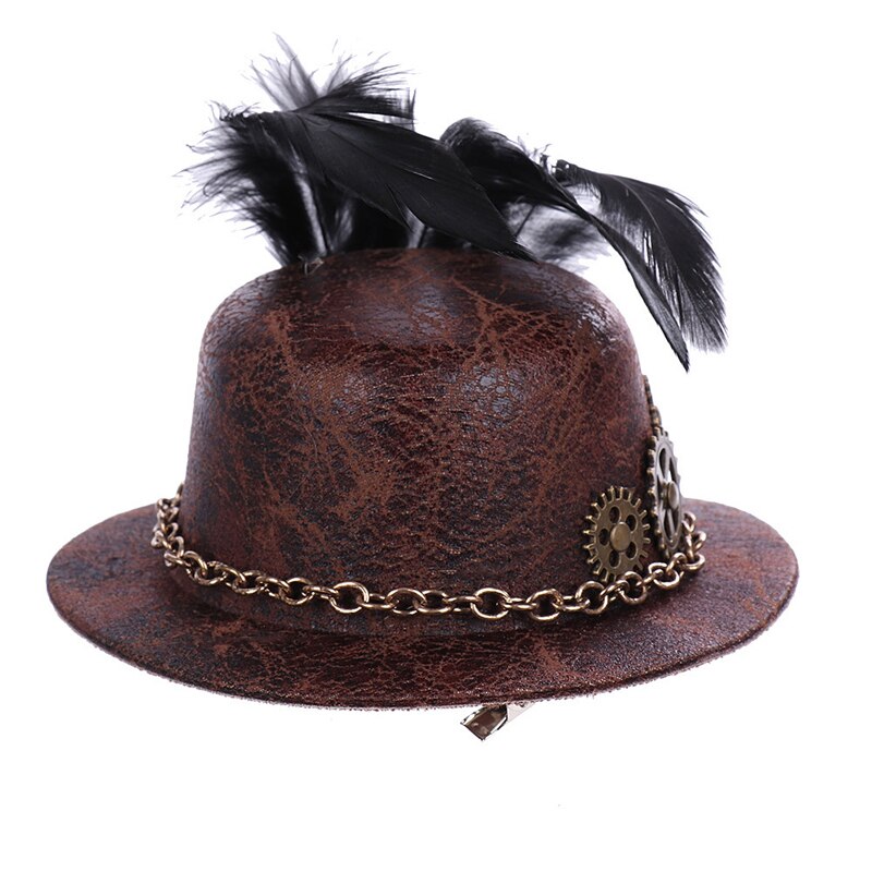 Bridget Steampunk Mini Top Hat