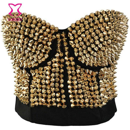 Sikk Studded Rivet Bra