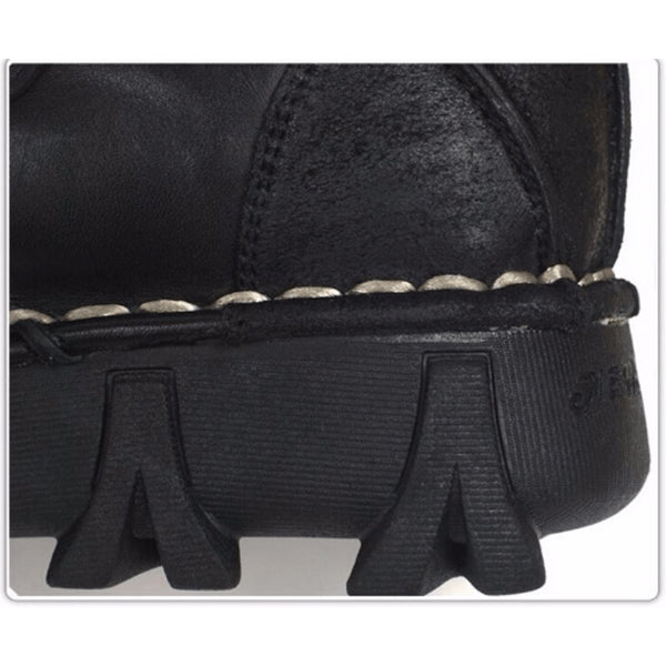 Skull Punk Motorcycle Boots
