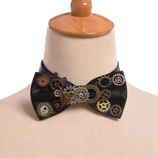 Gears Vintage Bow Tie