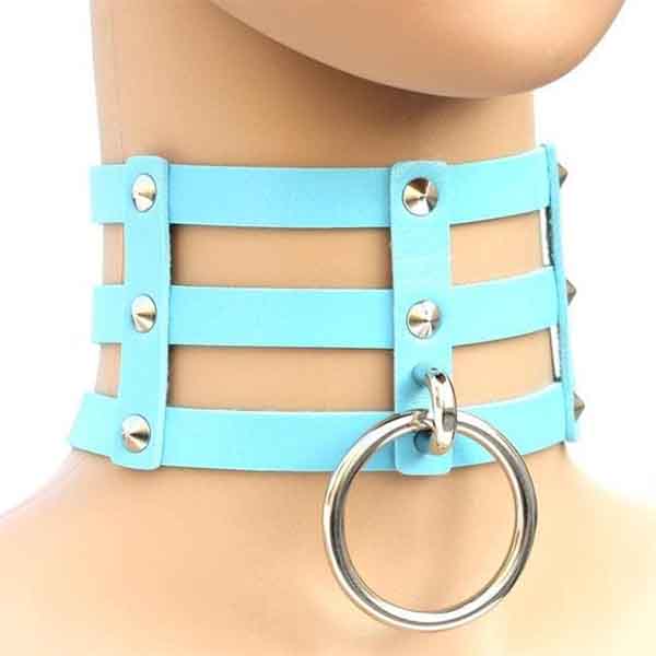 Caged Ring Choker