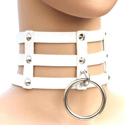 Caged Ring Choker