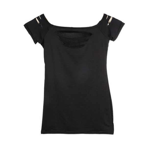 Perfectly Slashed Gothic Tee