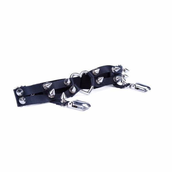 Sexy Heart Spiked Garter