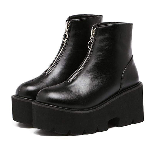 FRANKY PLATFORM BOOTS