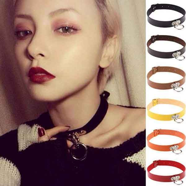 Ring Goth Choker