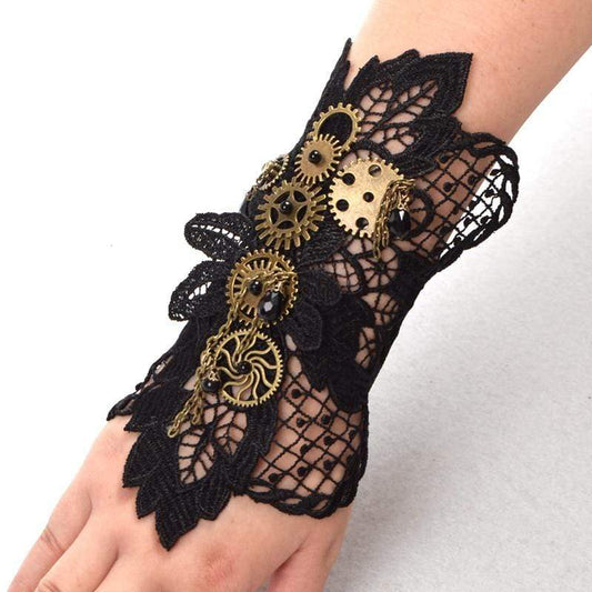 Steampunk Gears Wrist Cuff