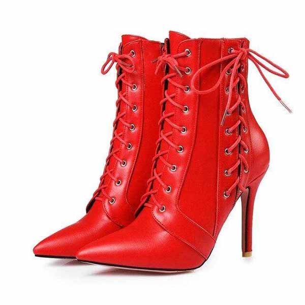 Bewitching Lace-Up Boots
