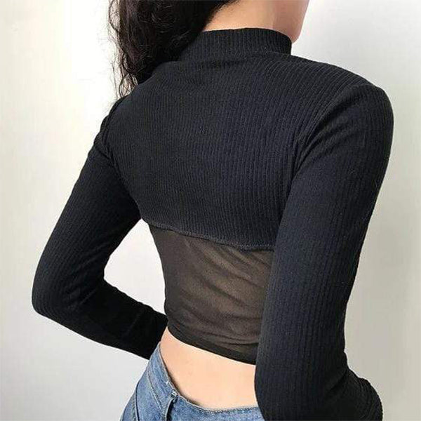 Gothic Hollow Crop Top