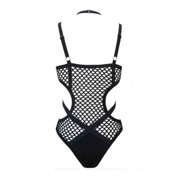 Sexy Fishnet Bondage Bodysuit
