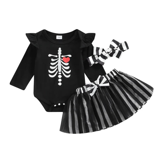 Oh My Skeleton Tutu Outfit